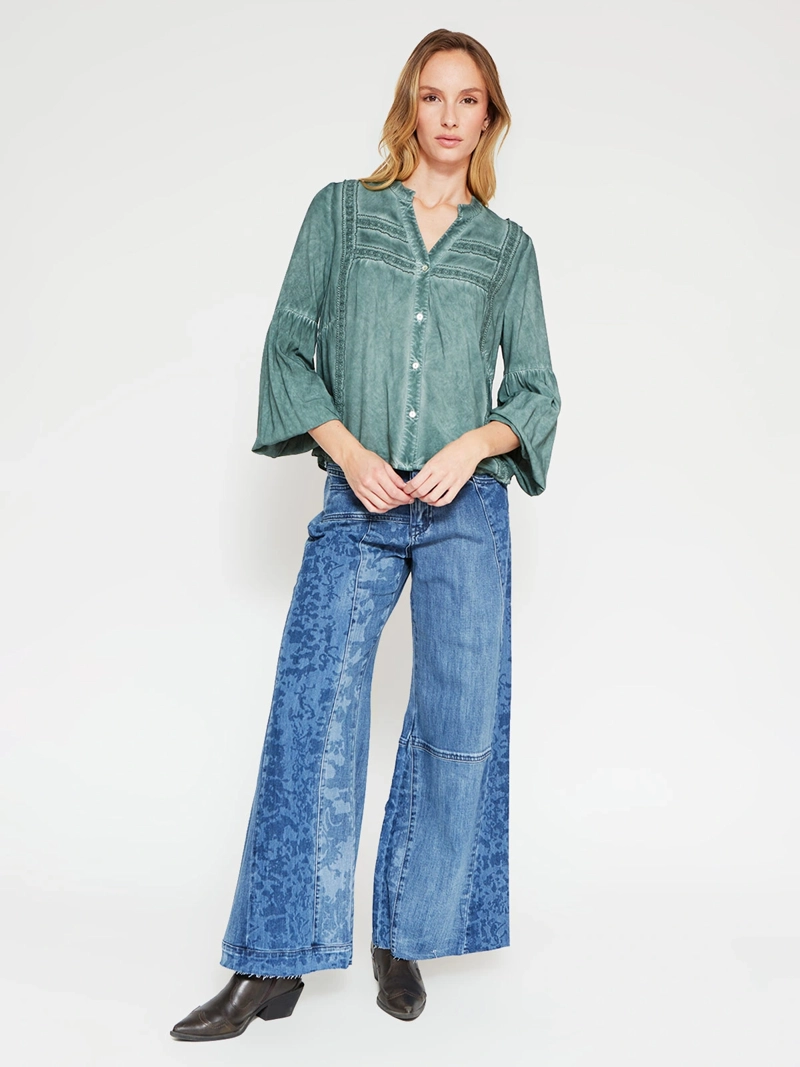 BLUSA MUJER TATIENNE MANGA LARGA - 4