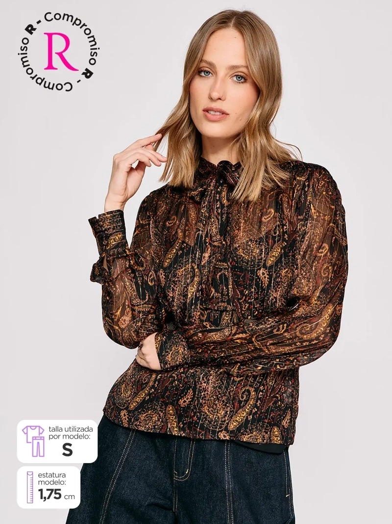 BLUSA MUJER MARQUIS ESTAMPADA - 1