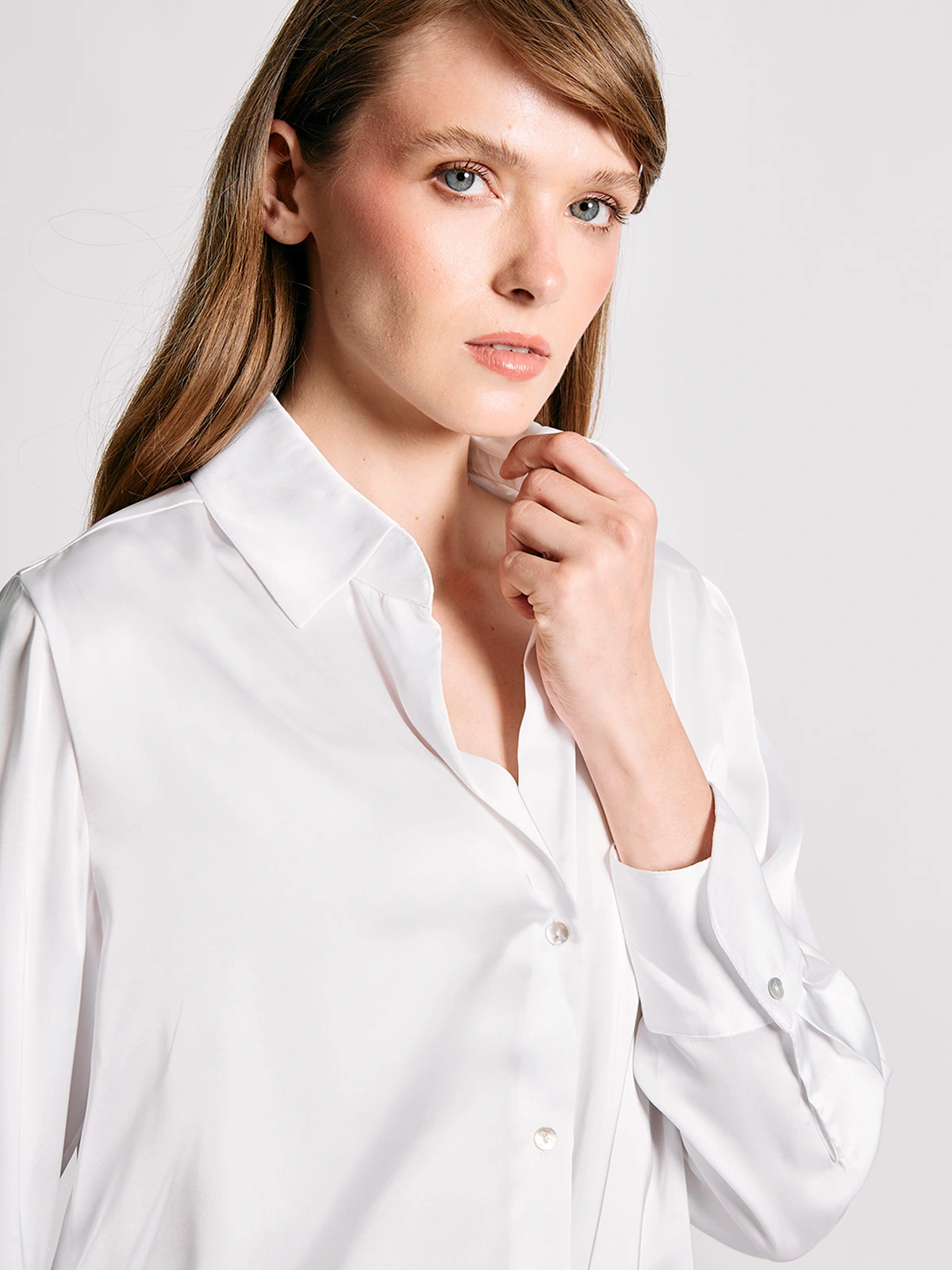 BLUSA MUJER MARQUIS SATINADA - 3