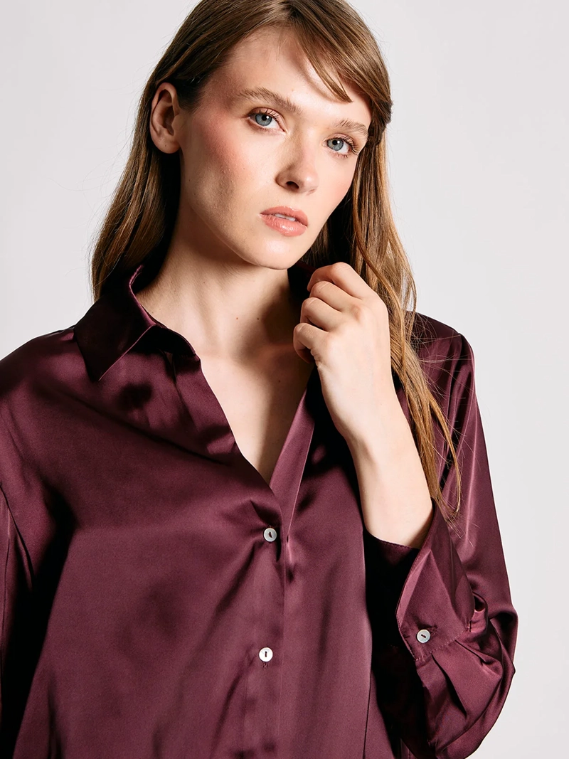BLUSA MUJER MARQUIS SATINADA - 3