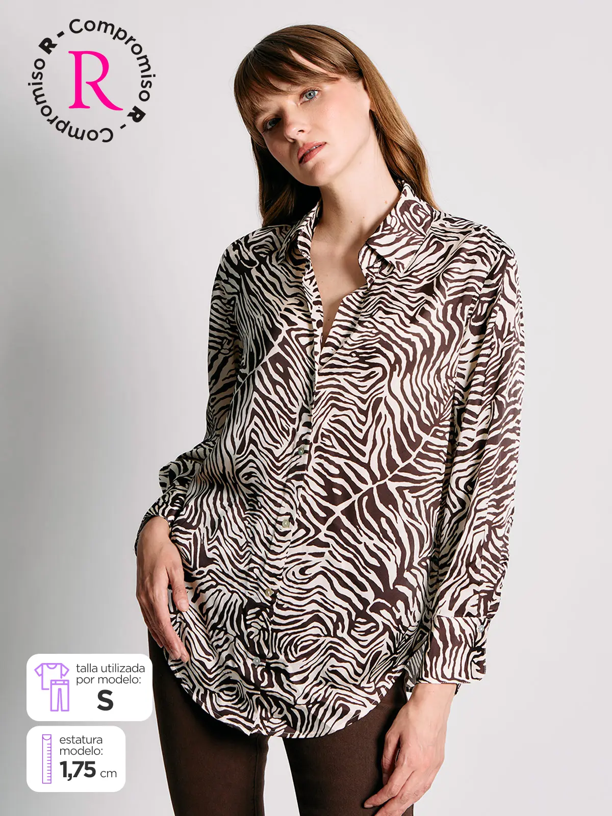 BLUSA MUJER MARQUIS SATINADA - 1