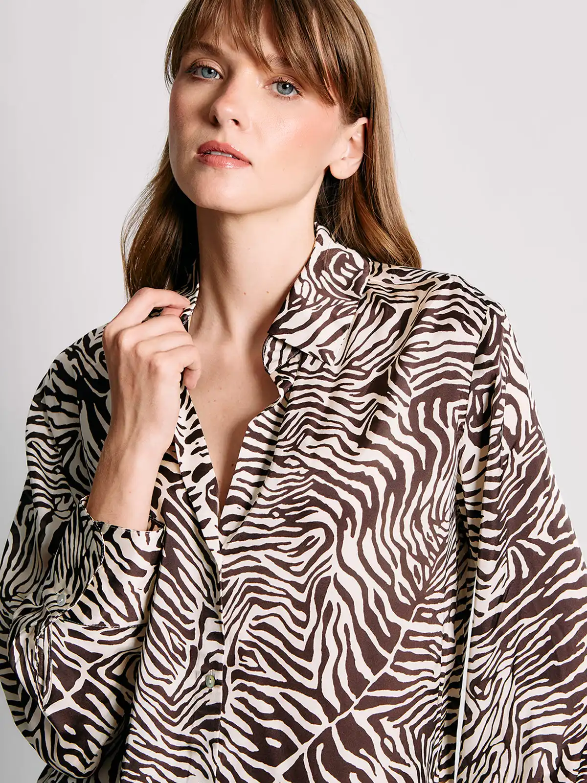 BLUSA MUJER MARQUIS SATINADA - 3