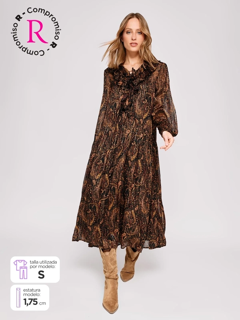 VESTIDO MUJER MARQUIS ESTAMPADO - 1