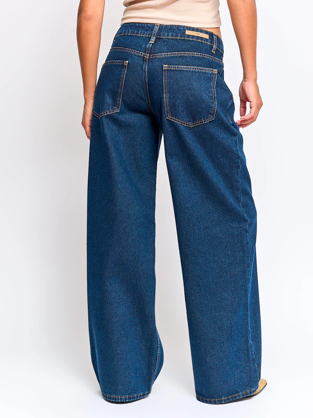 JEANS MUJER INDEX ALGODÓN WIDE LEG - 3