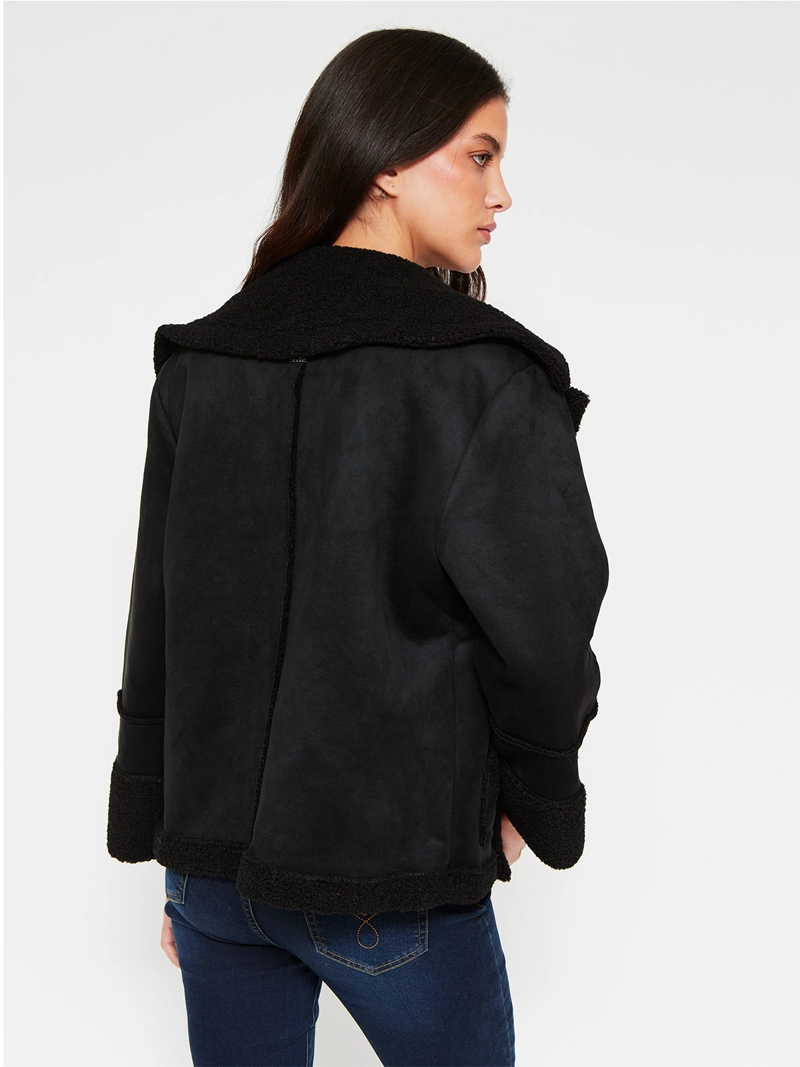 CHAQUETA MUJER AZIZ CORTA BONDEADA - 2