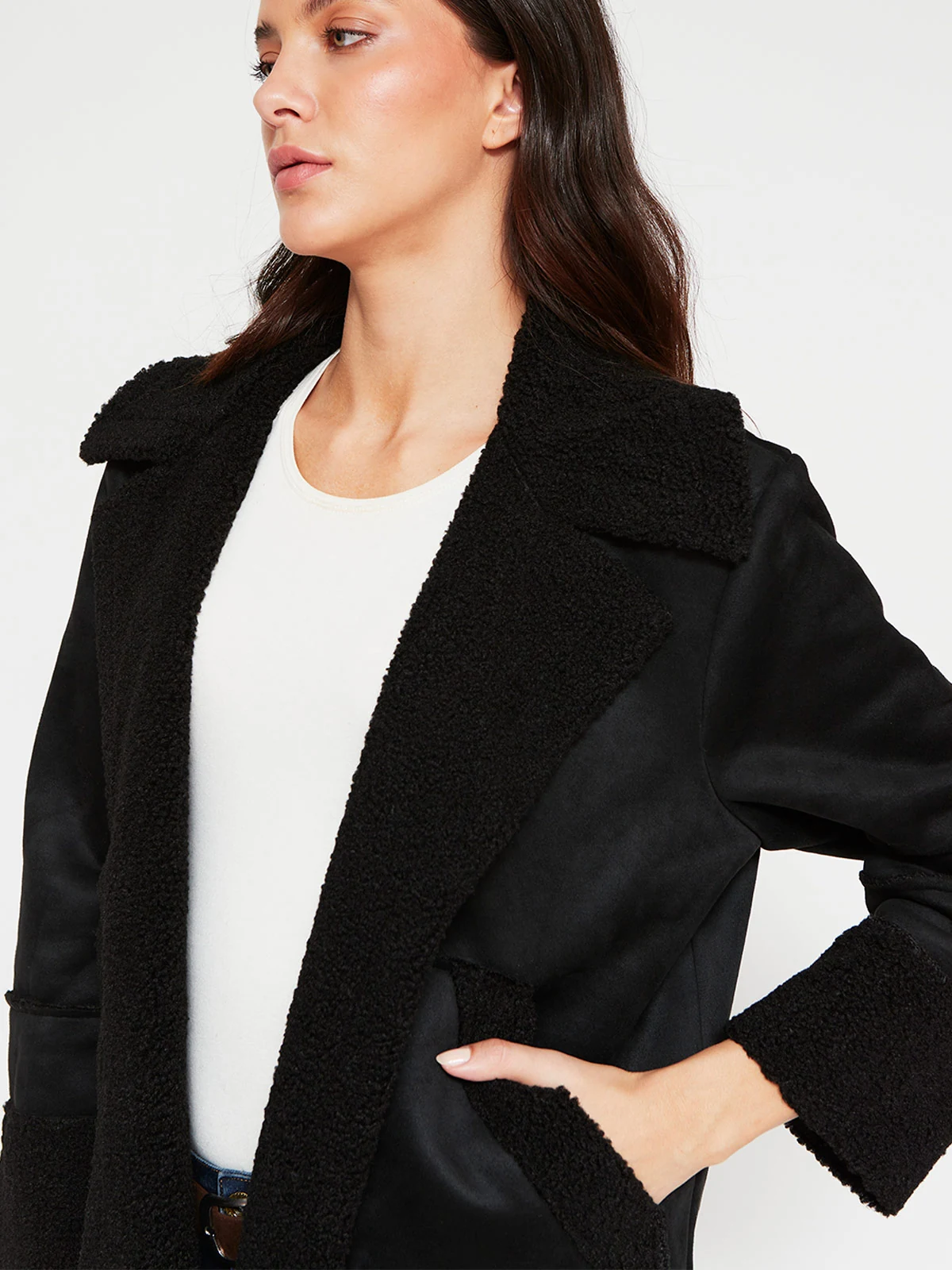 CHAQUETA MUJER AZIZ CORTA BONDEADA - 3