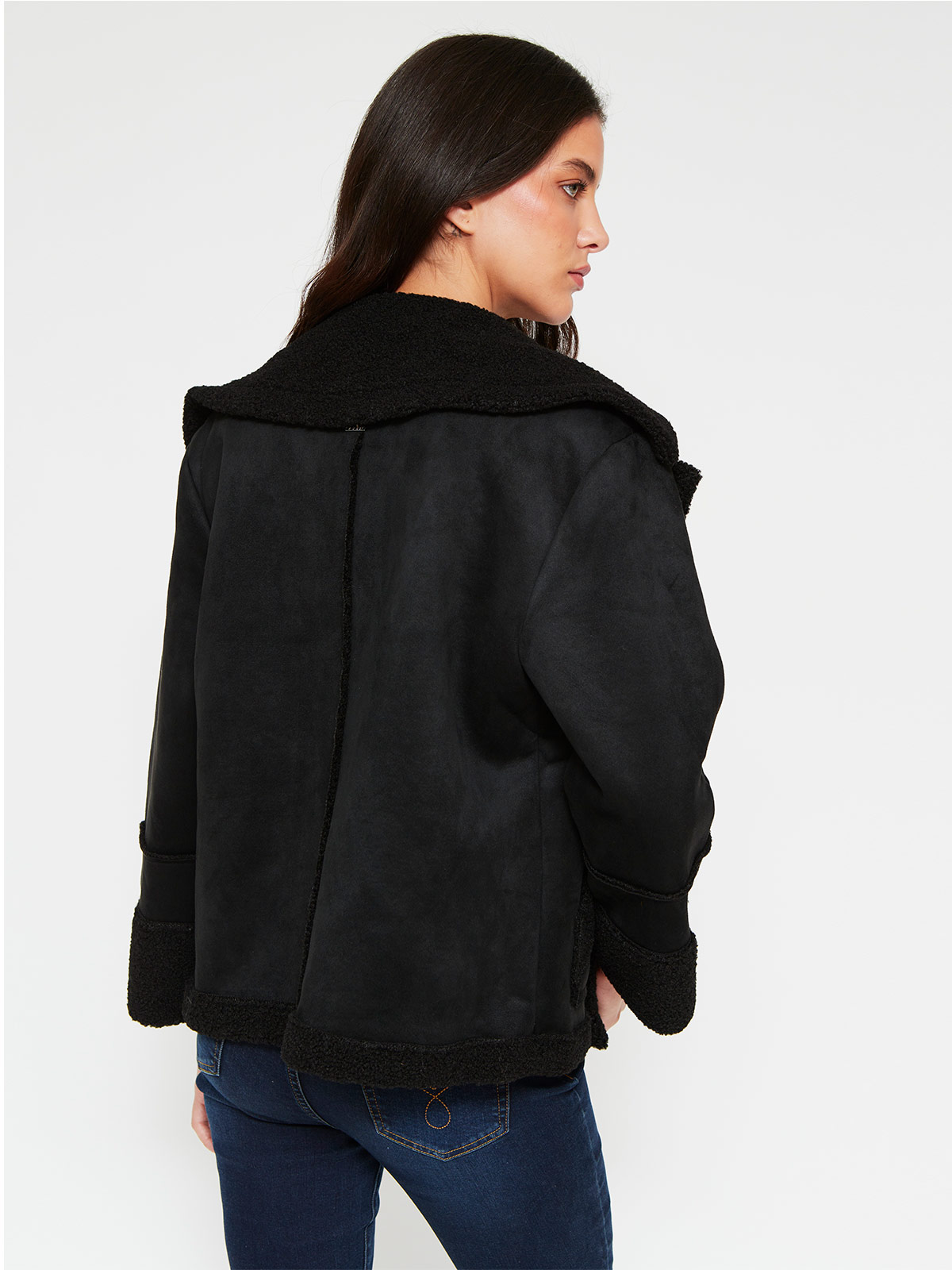 CHAQUETA MUJER AZIZ CORTA BONDEADA - 2