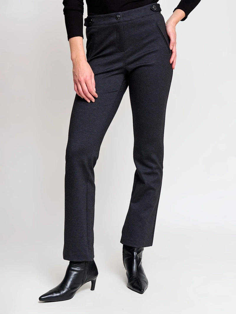 PANTALÓN MUJER CACHAREL RECTO TIPO CALZA - 2
