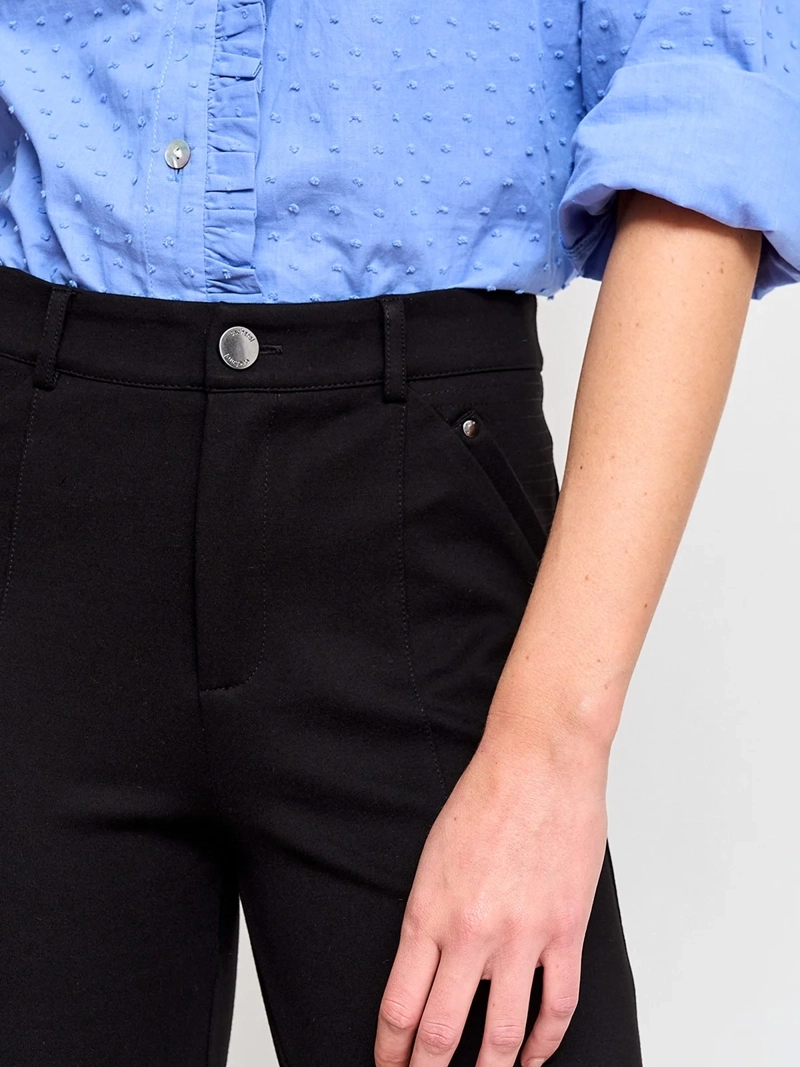 PANTALÓN MUJER CACHAREL RECTO TIPO CALZA - 4