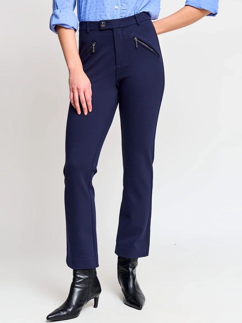 PANTALÓN MUJER CACHAREL RECTO TIPO CALZA - 2