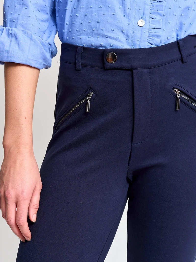 PANTALÓN MUJER CACHAREL RECTO TIPO CALZA - 4