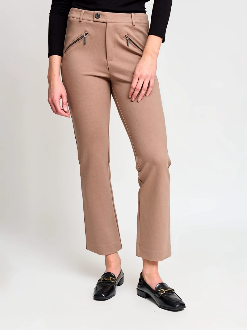 PANTALÓN MUJER CACHAREL RECTO TIPO CALZA - 2