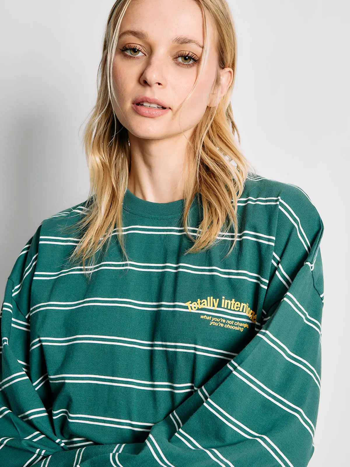 POLERA MUJER INDEX ALGODÓN MANGA LARGA ESTAMPADA - 3
