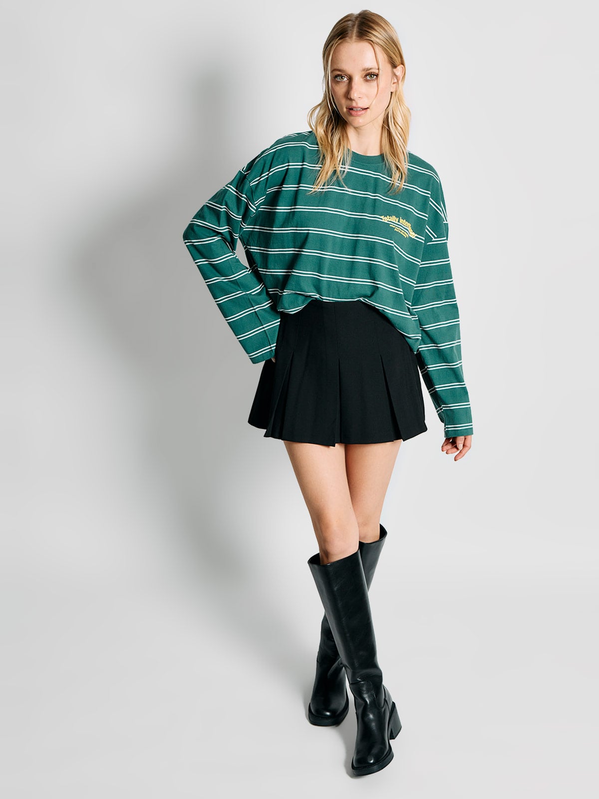 POLERA MUJER INDEX ALGODÓN MANGA LARGA ESTAMPADA - 4