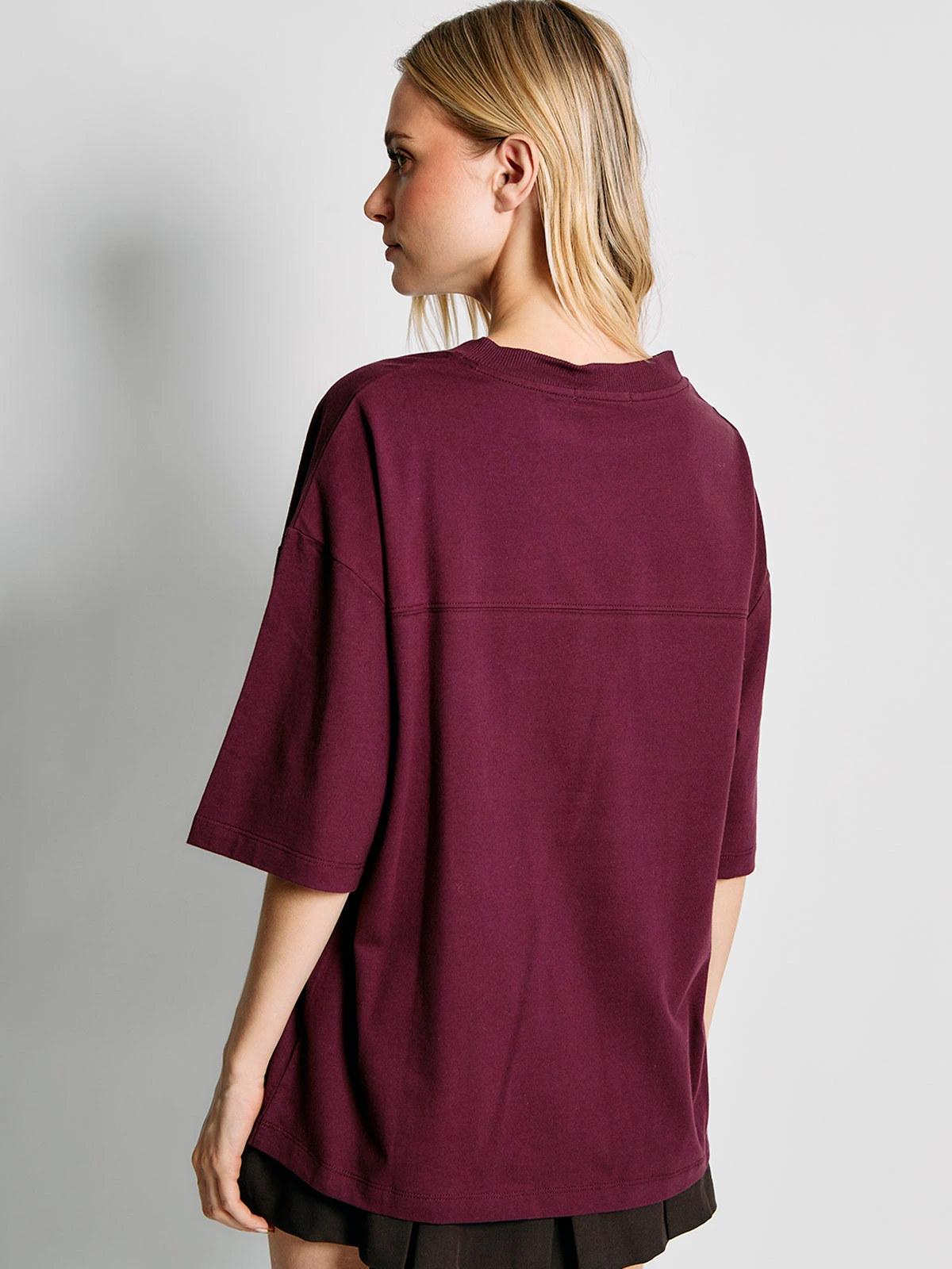 POLERA MUJER INDEX ALGODÓN MANGA CORTA DISEÑO - 2