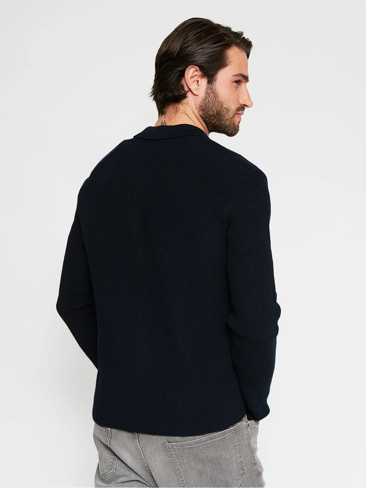 CARDIGAN HOMBRE MARQUIS ALGODÓN TEXTURA - 2