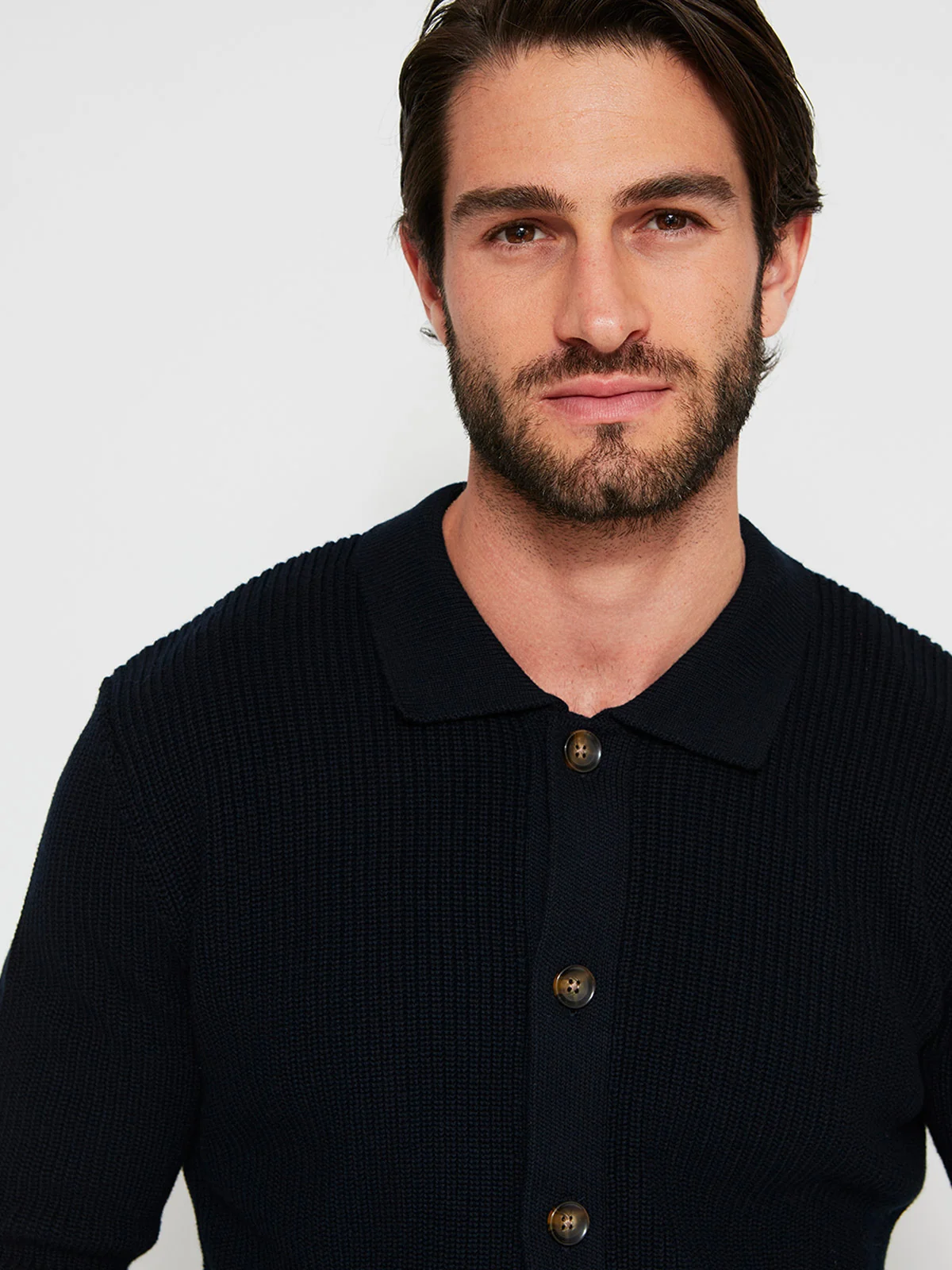 CARDIGAN HOMBRE MARQUIS ALGODÓN TEXTURA - 3