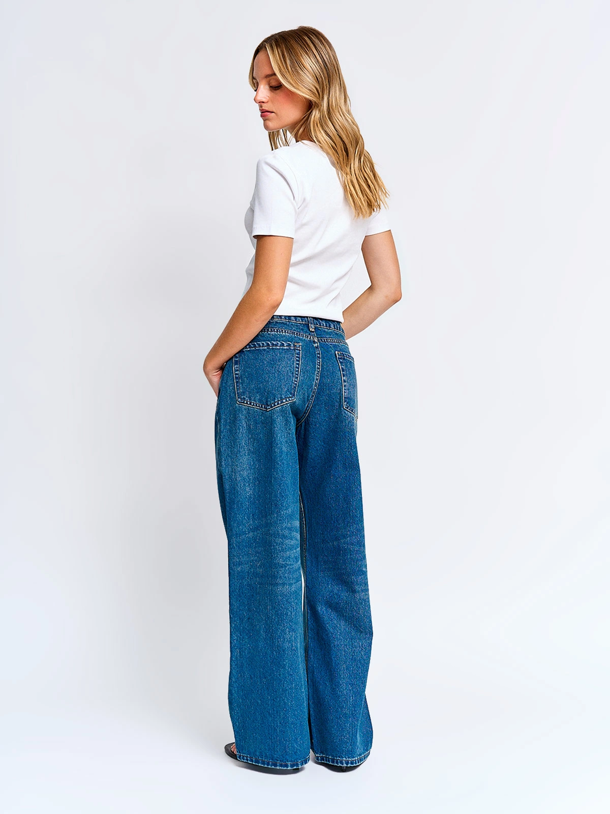 JEANS MUJER INDEX ALGODÓN LAVADO - 4