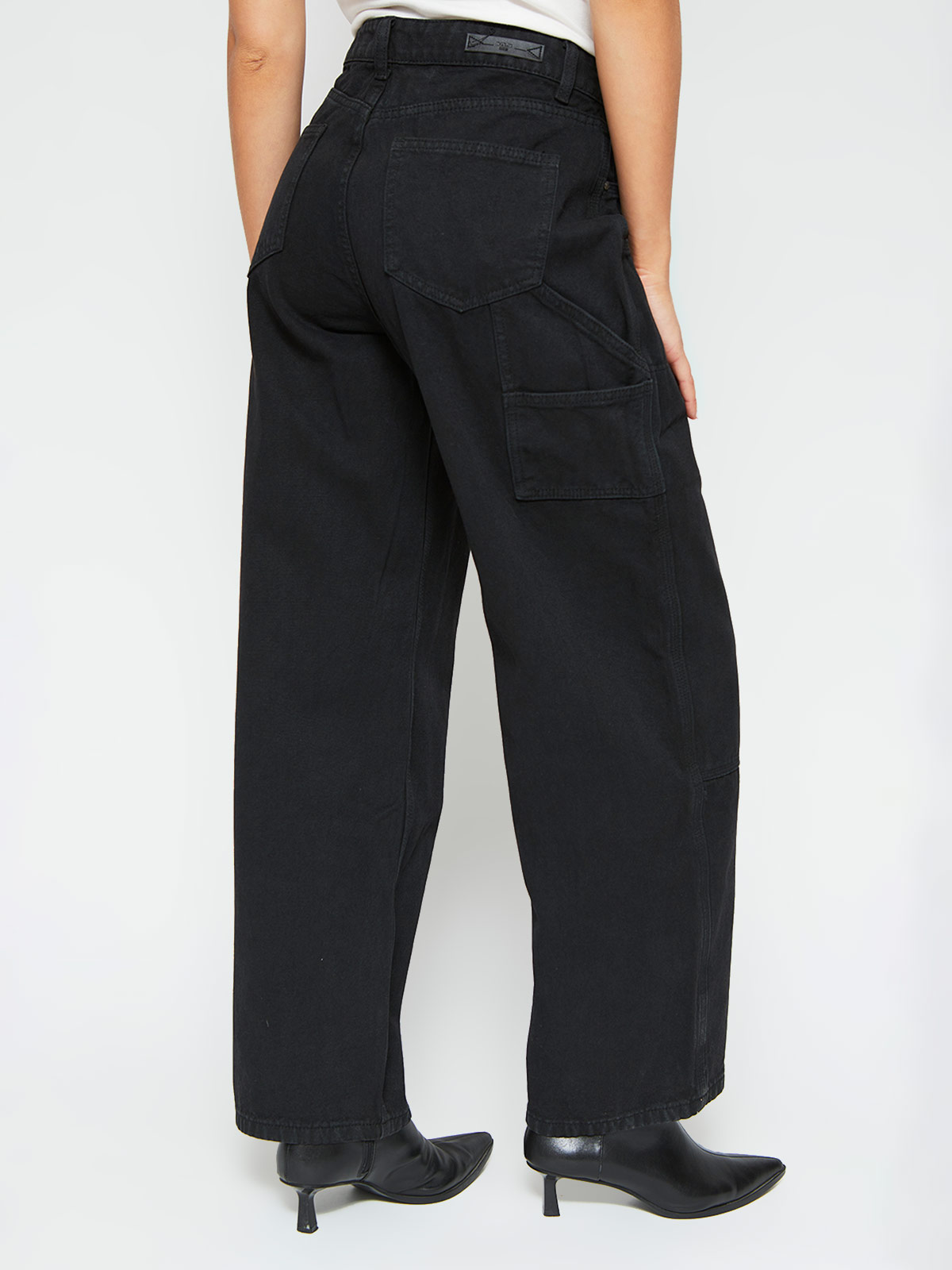 PANTALÓN MUJER INDEX ALGODÓN CORTES - 3