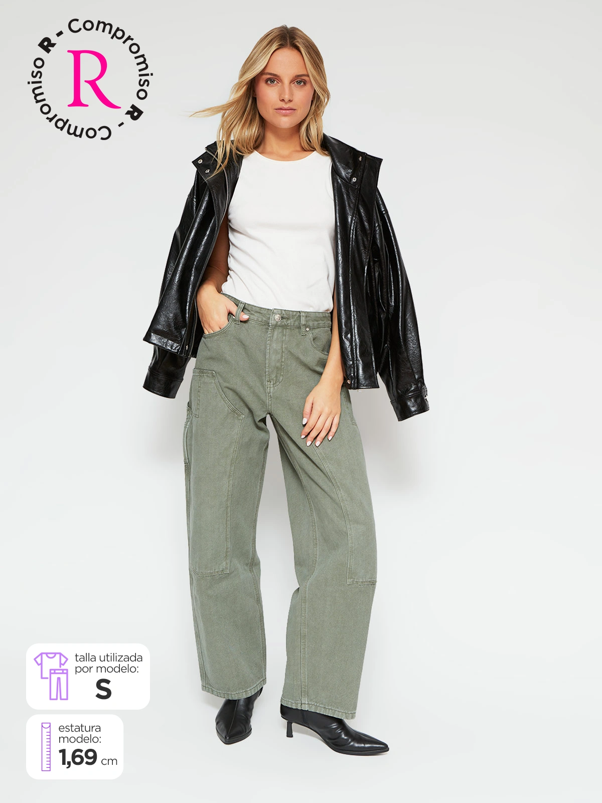 INDEX PANTALÓN MUJER INDEX ALGODÓN CORTES