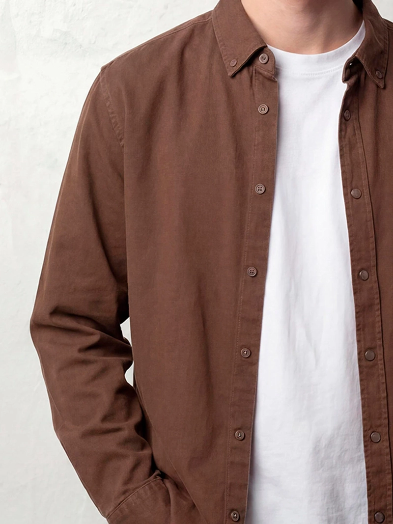 CAMISA HOMBRE INDEX ALGODÓN MANGA LARGA - 4