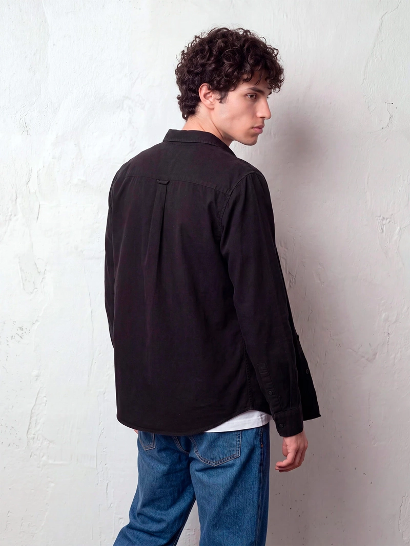 CAMISA HOMBRE INDEX ALGODÓN MANGA LARGA - 2