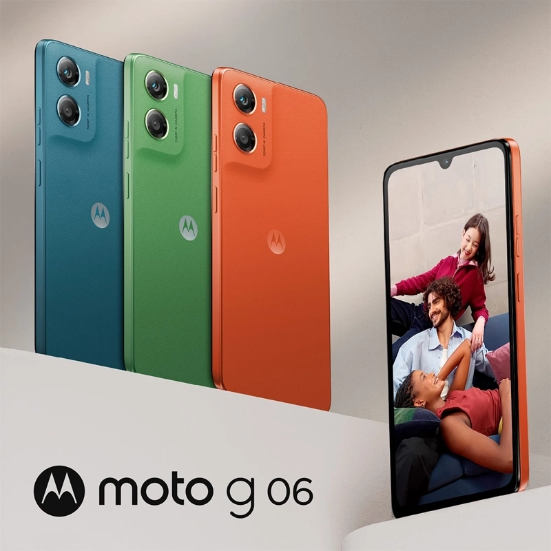 SMARTPHONE MOTOROLA G06 256GB 4GB RAM 50MP 6.8” - 3