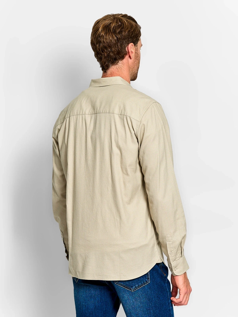 CAMISA HOMBRE MARQUIS ALGODÓN MANGA LARGA FRANELA - 2