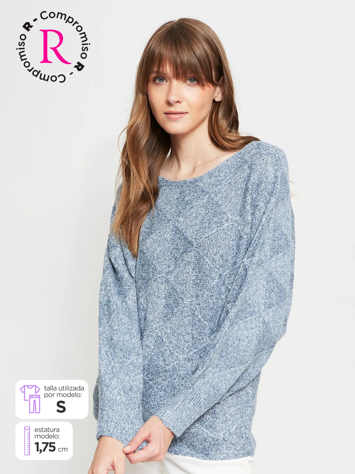 SWEATER MUJER AZIZ  - 1