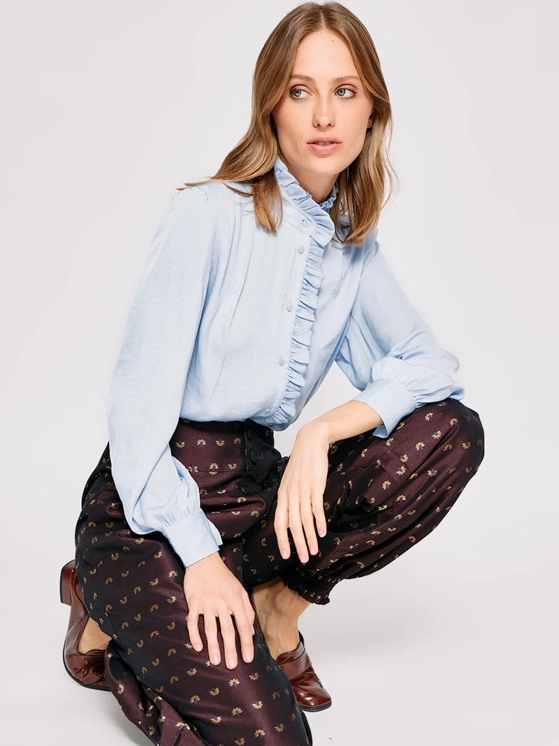 BLUSA MUJER MARQUIS VOLANTE - 4
