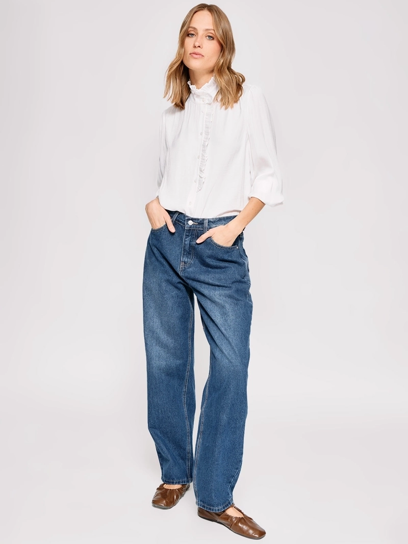 BLUSA MUJER MARQUIS VOLANTE - 4