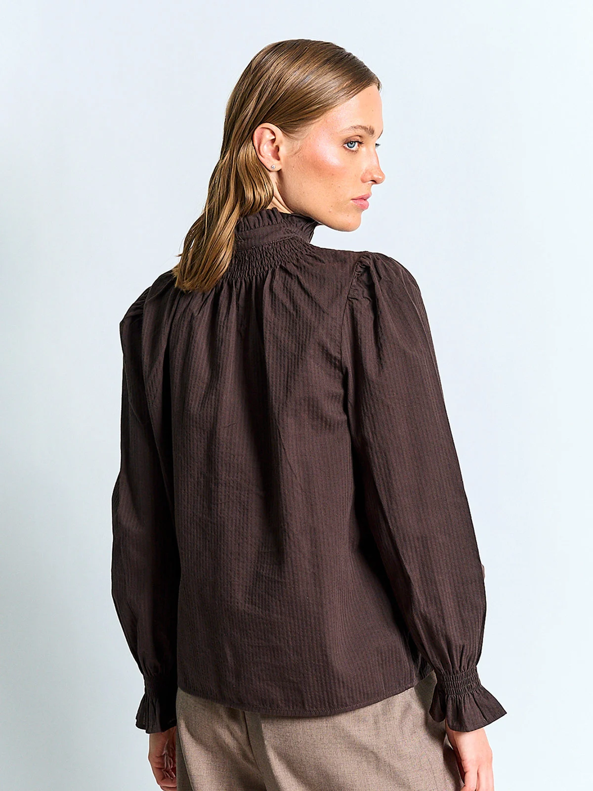 BLUSA MUJER MARQUIS ALGODÓN CUELLO PANAL - 2