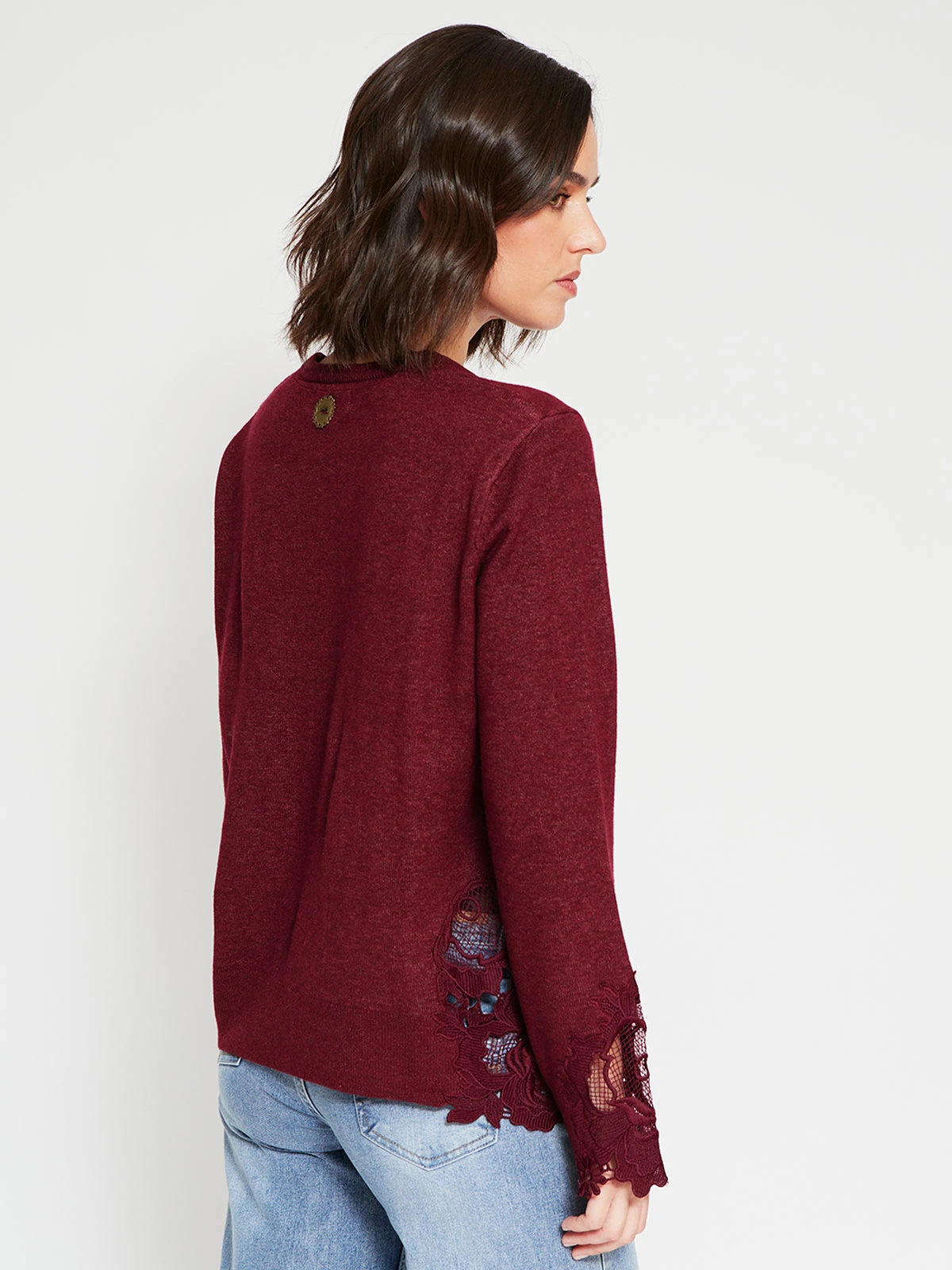 SWEATER MUJER TATIENNE MACRAMÉ - 2