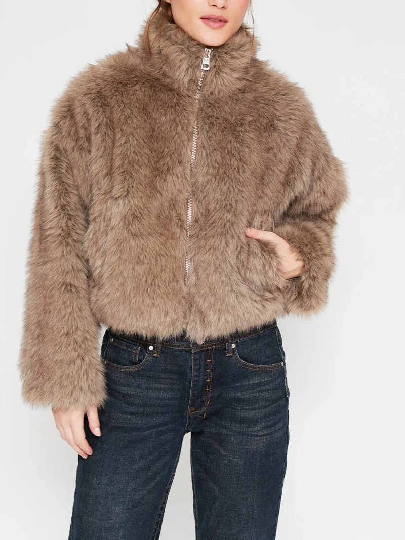 CHAQUETA MUJER INDEX PELUDO - 3