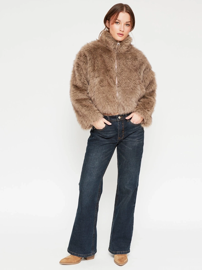 CHAQUETA MUJER INDEX PELUDO - 4