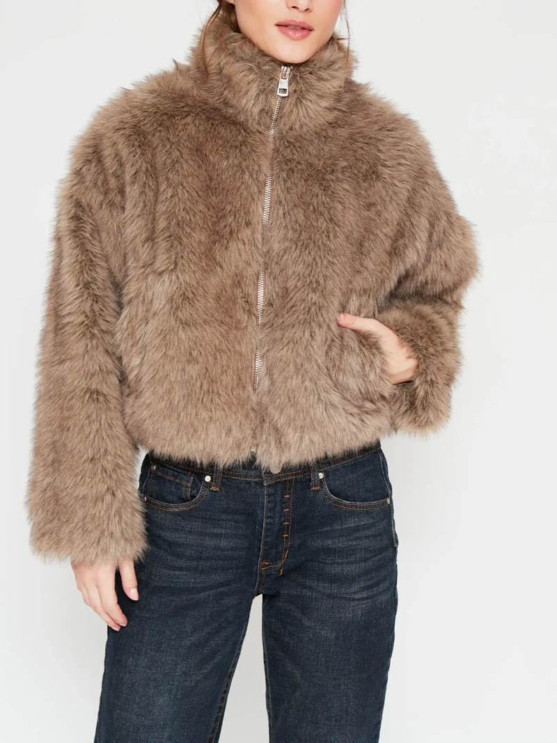 CHAQUETA MUJER INDEX PELUDO - 3