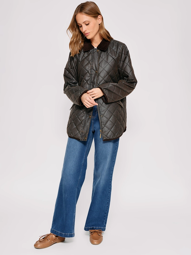 CHAQUETA MUJER REGATTA LARGA QUILTED - 4