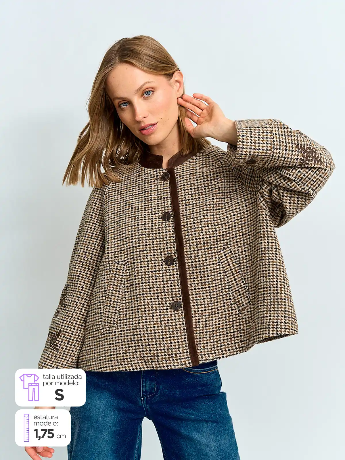 CHAQUETA MUJER TATIENNE CAPA - 1