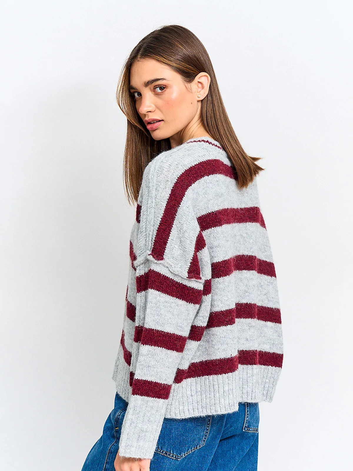 SWEATER MUJER INDEX MANGA LARGA - 2
