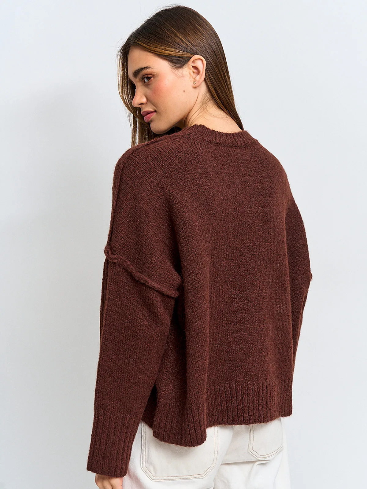 SWEATER MUJER INDEX MANGA LARGA - 2