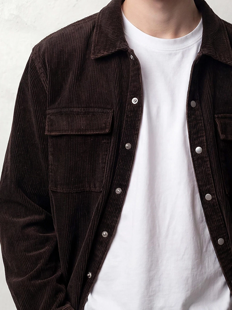 SOBRECAMISA HOMBRE INDEX COTELÉ MANGA LARGA - 4