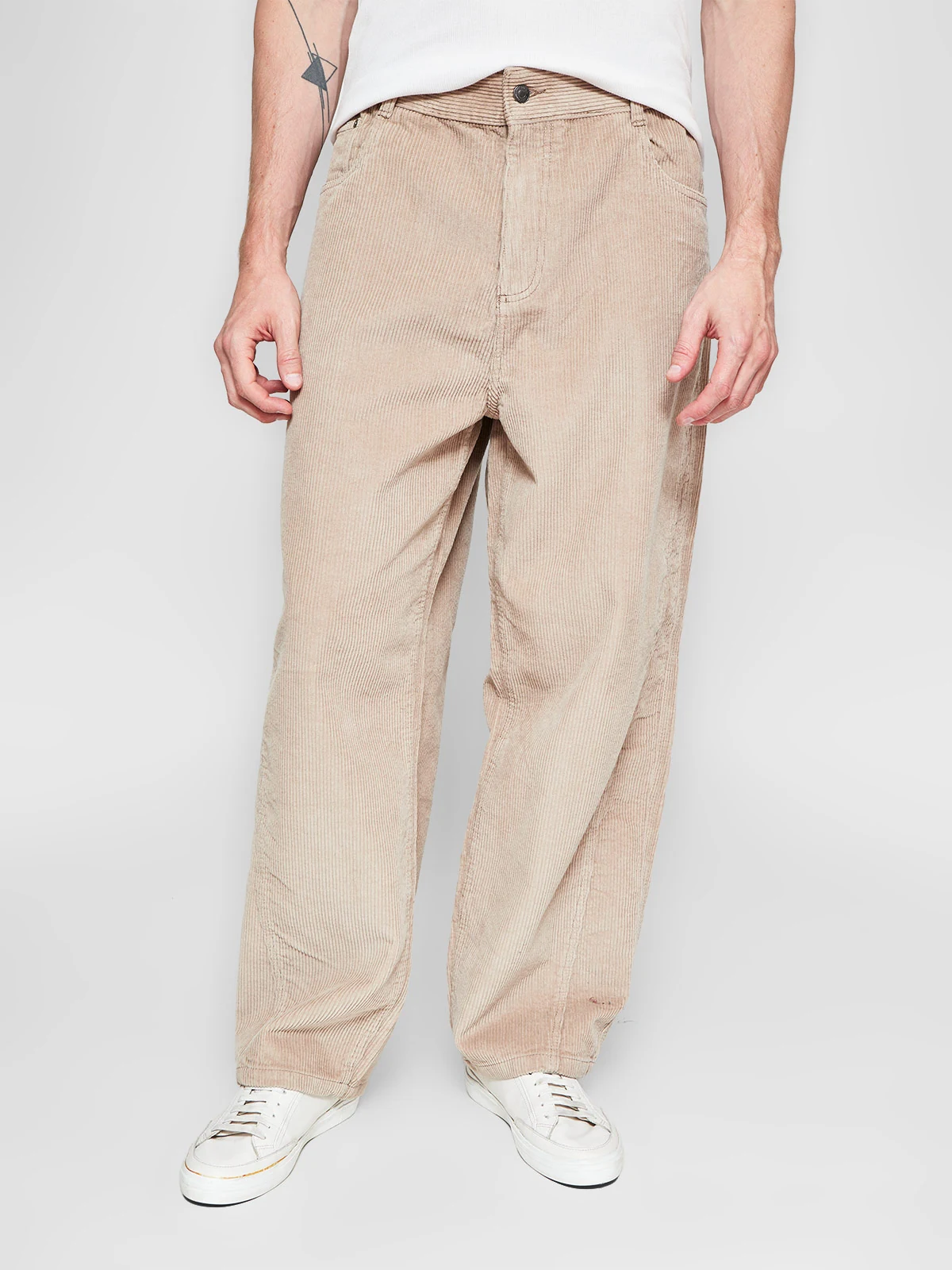 PANTALÓN HOMBRE INDEX ALGODÓN BARREL COTELÉ - 2