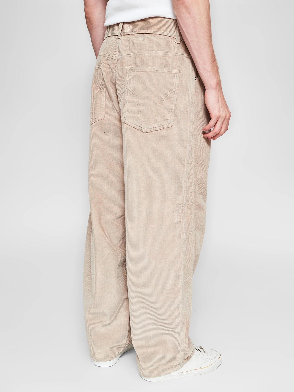 PANTALÓN HOMBRE INDEX ALGODÓN BARREL COTELÉ - 3