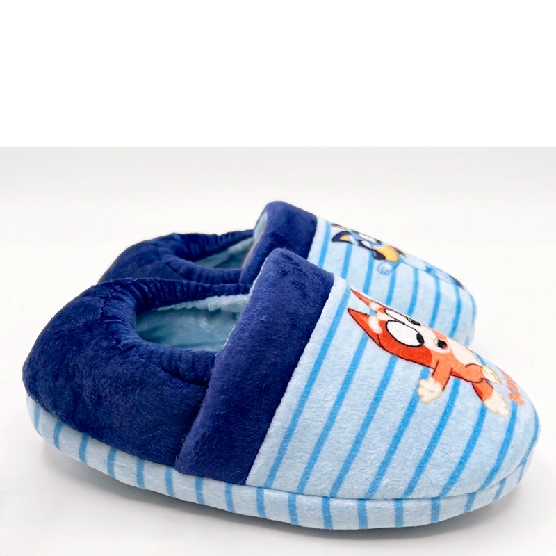 PANTUFLAS NIÑO BLUEY CELESTE - 2