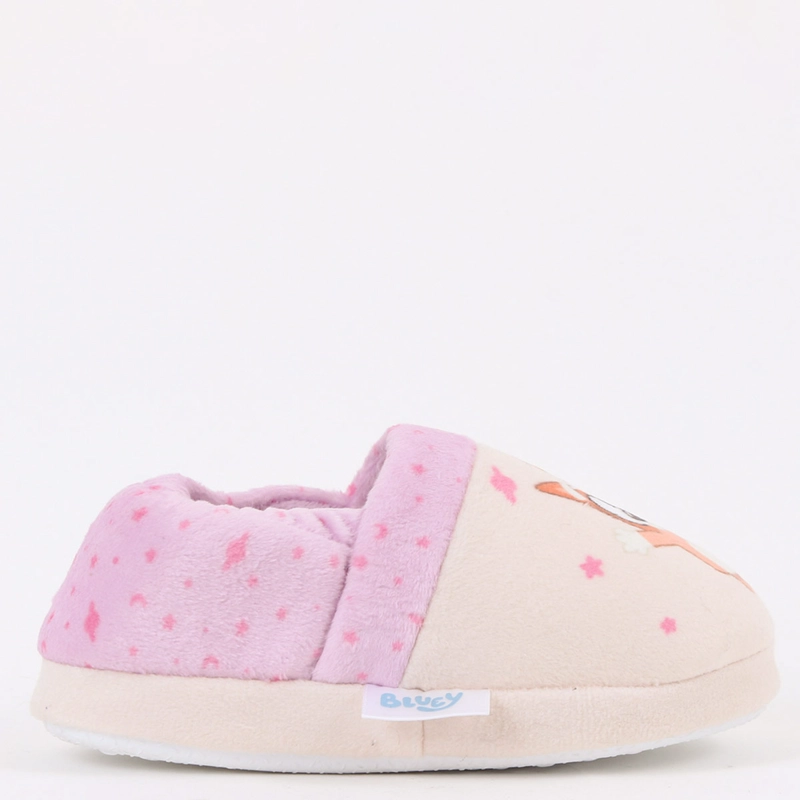 PANTUFLAS NIÑA BLUEY ROSADO - 3
