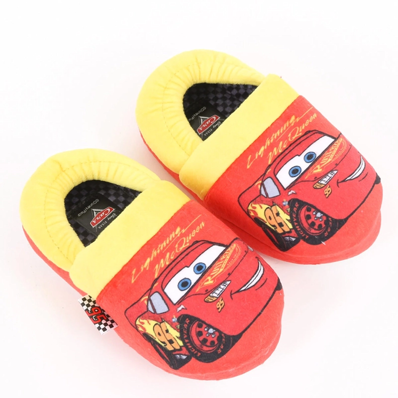 PANTUFLAS NIÑO DISNEY CARS ROJO - 1