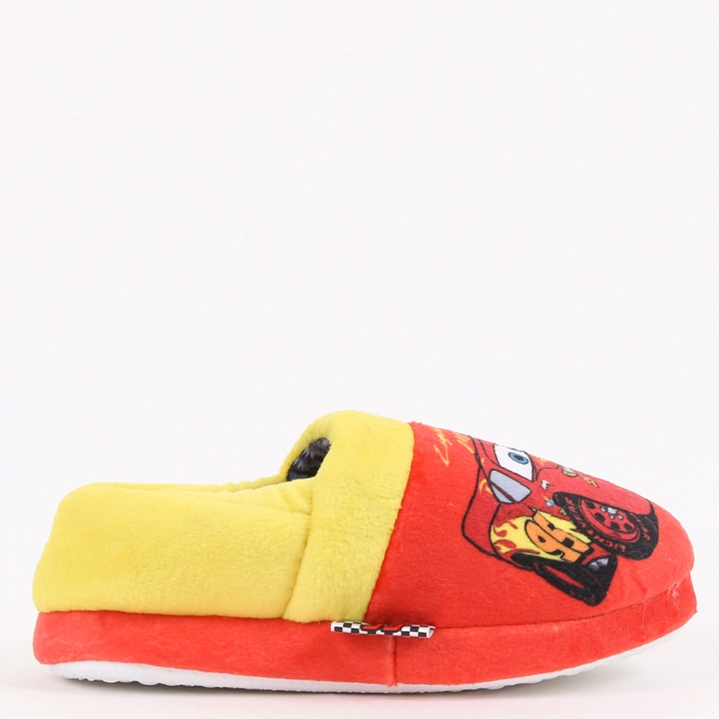 PANTUFLAS NIÑO DISNEY CARS ROJO - 3
