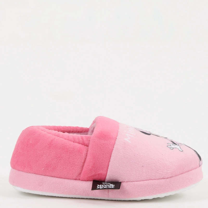 PANTUFLAS NIÑA DISNEY MINNIE ROSADO - 3