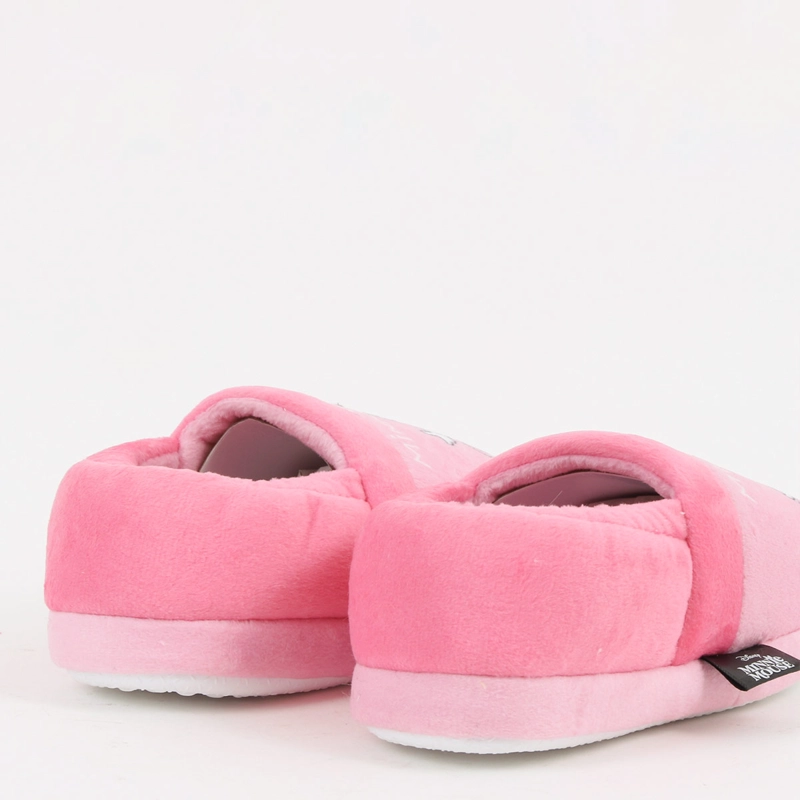 PANTUFLAS NIÑA DISNEY MINNIE ROSADO - 4
