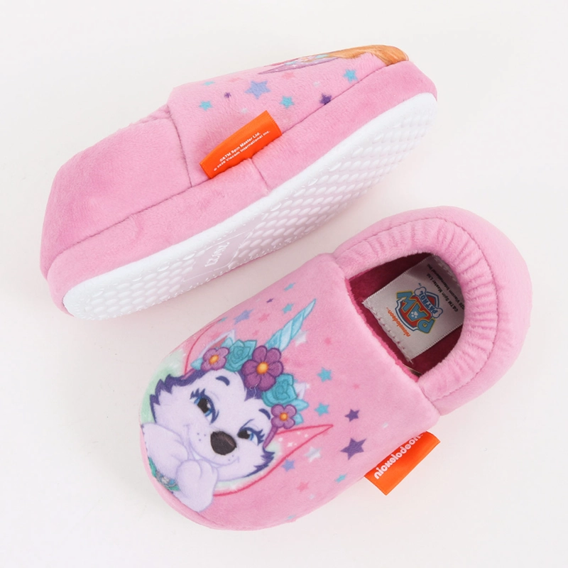 PANTUFLAS NIÑA PAW PATROL ROSADO - 2